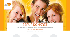 Desktop Screenshot of beruf-konkret.de
